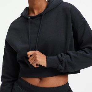 Good America crop hoodie